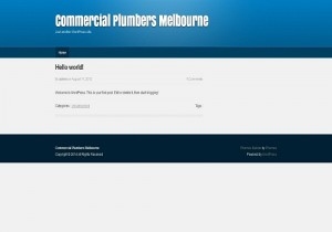 Commercial Plumbers Melbourne