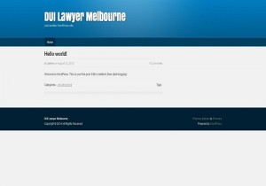 DUI Lawyer Melbourne